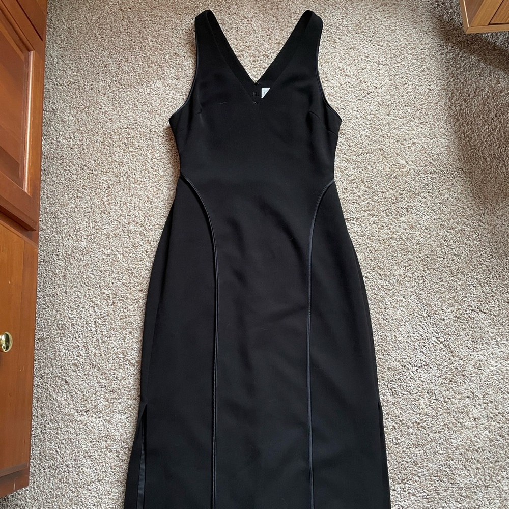 GREY by Jason Wu black mid length dress